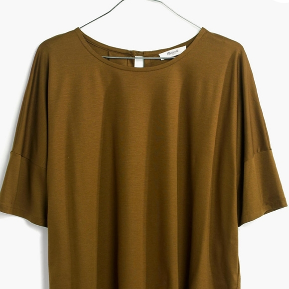 Madewell Night Shift blouse color Fog Size Small - Picture 4 of 10